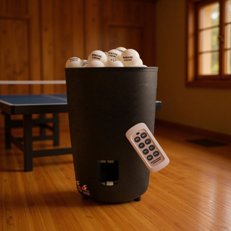 Robot Ball Machine - Portable Table Tennis Ball Machine Automatic,