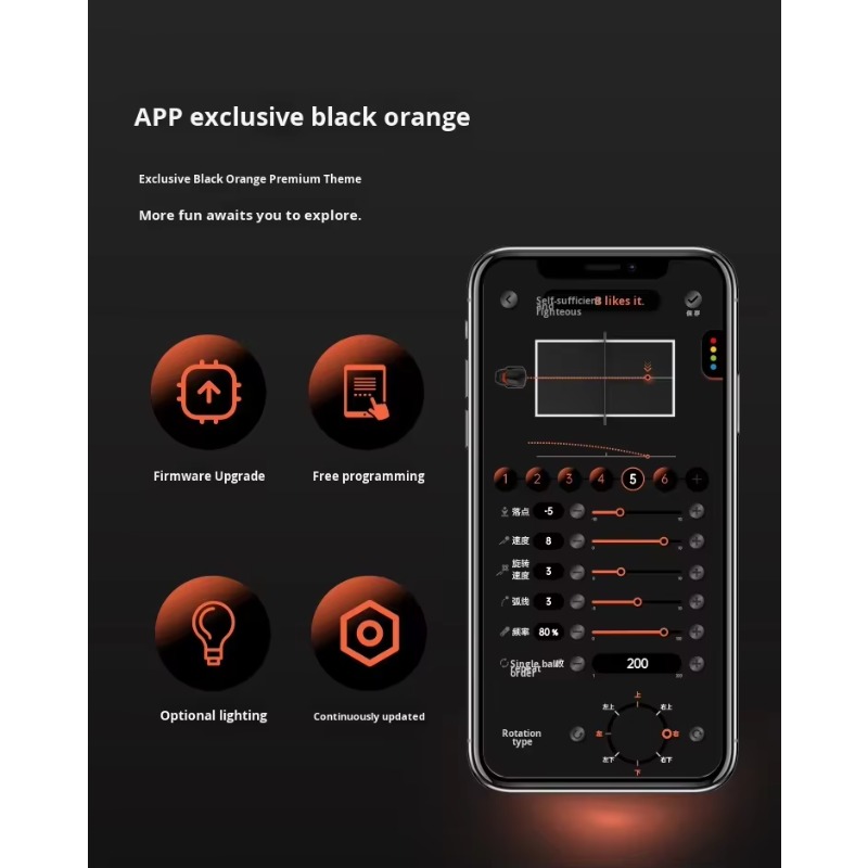 Pro Black Orange Exclusive Edi - Table Tennis App review and price