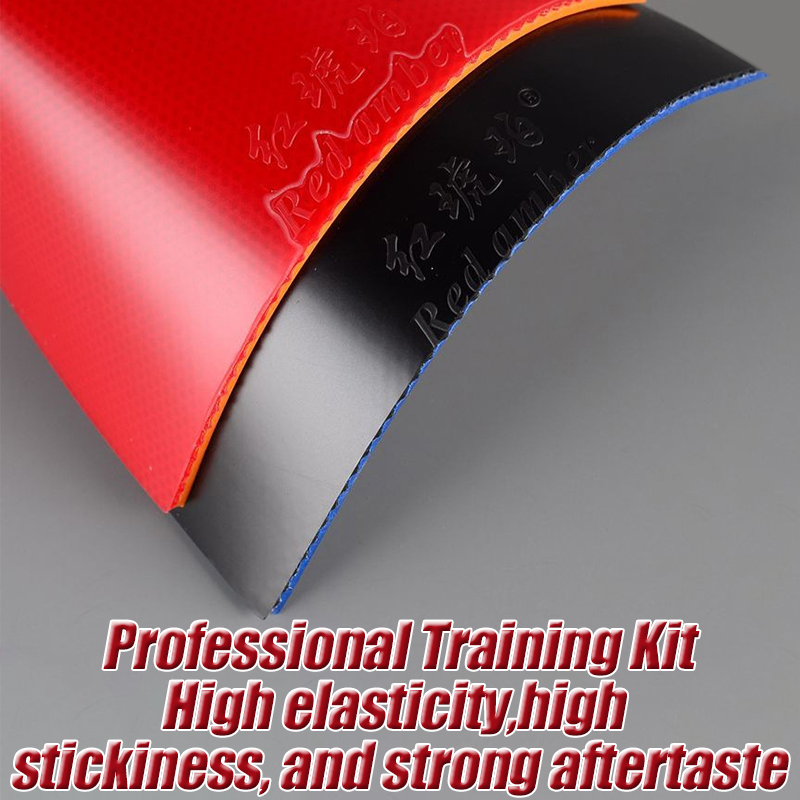 ●Red Amber Table Tennis Rubber - Table Tennis Trainer review and price