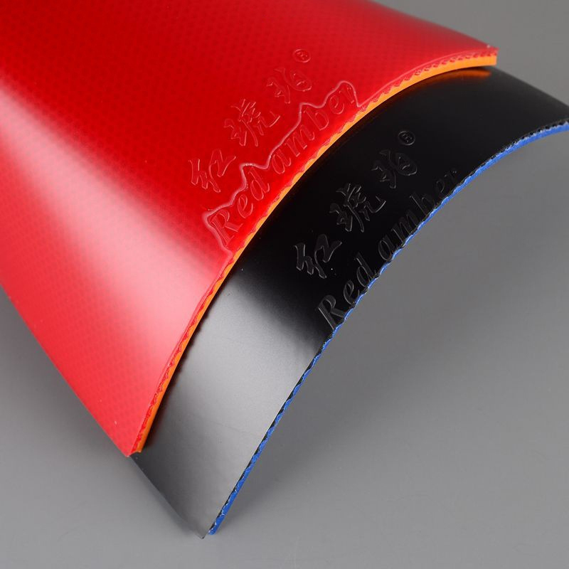 ●Red Amber Table Tennis Rubber - Table Tennis Trainer review and price