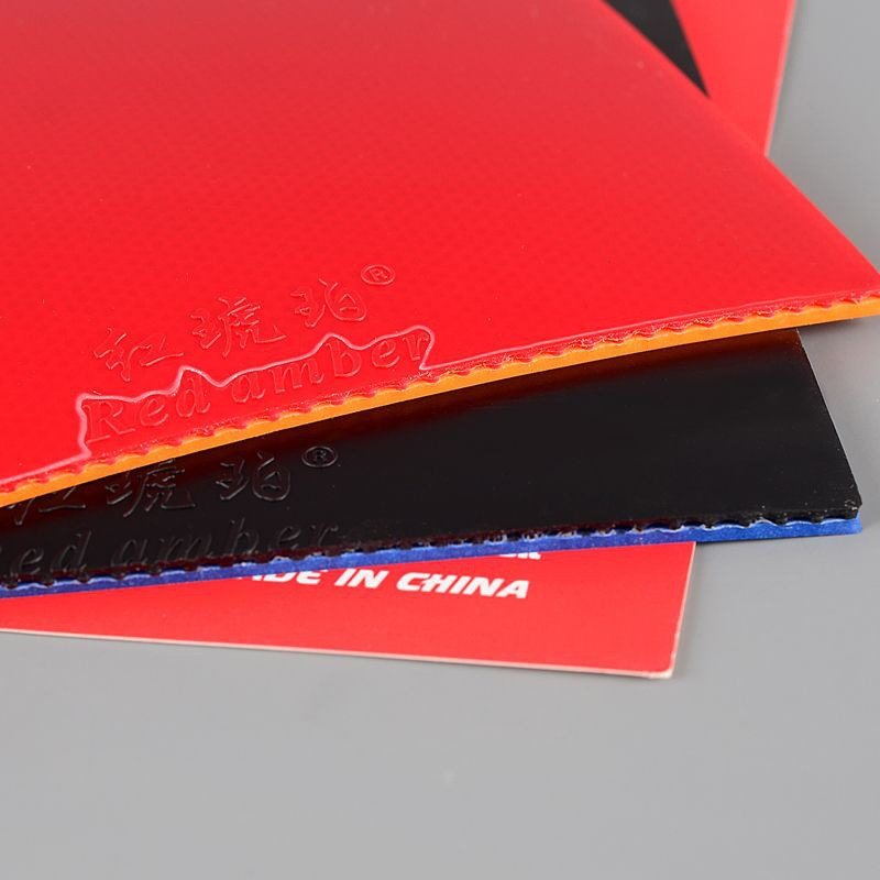 ●Red Amber Table Tennis Rubber - Table Tennis Trainer review and price