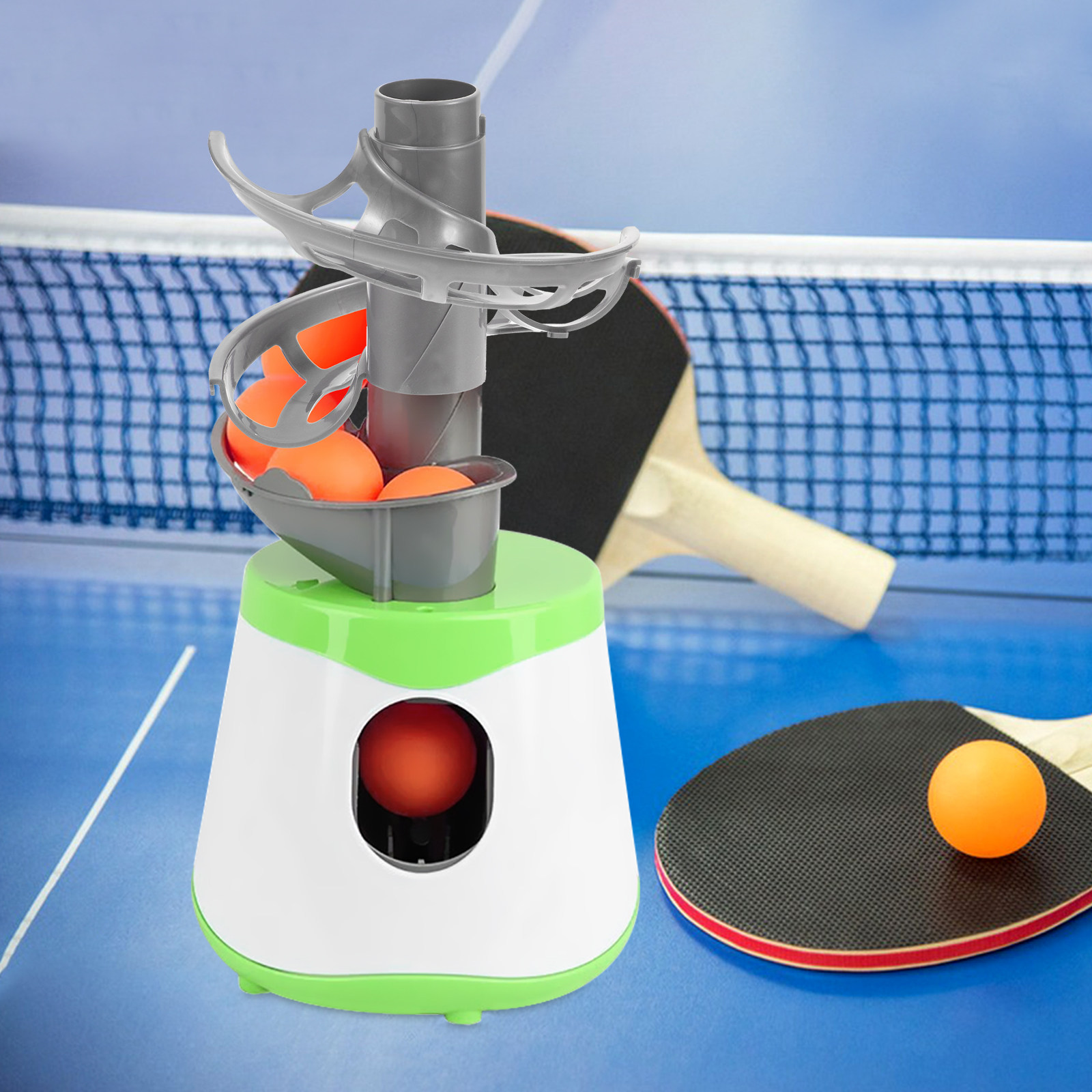 Ping Pong Machine Ball Groove  - Robot Ball Machine review and price