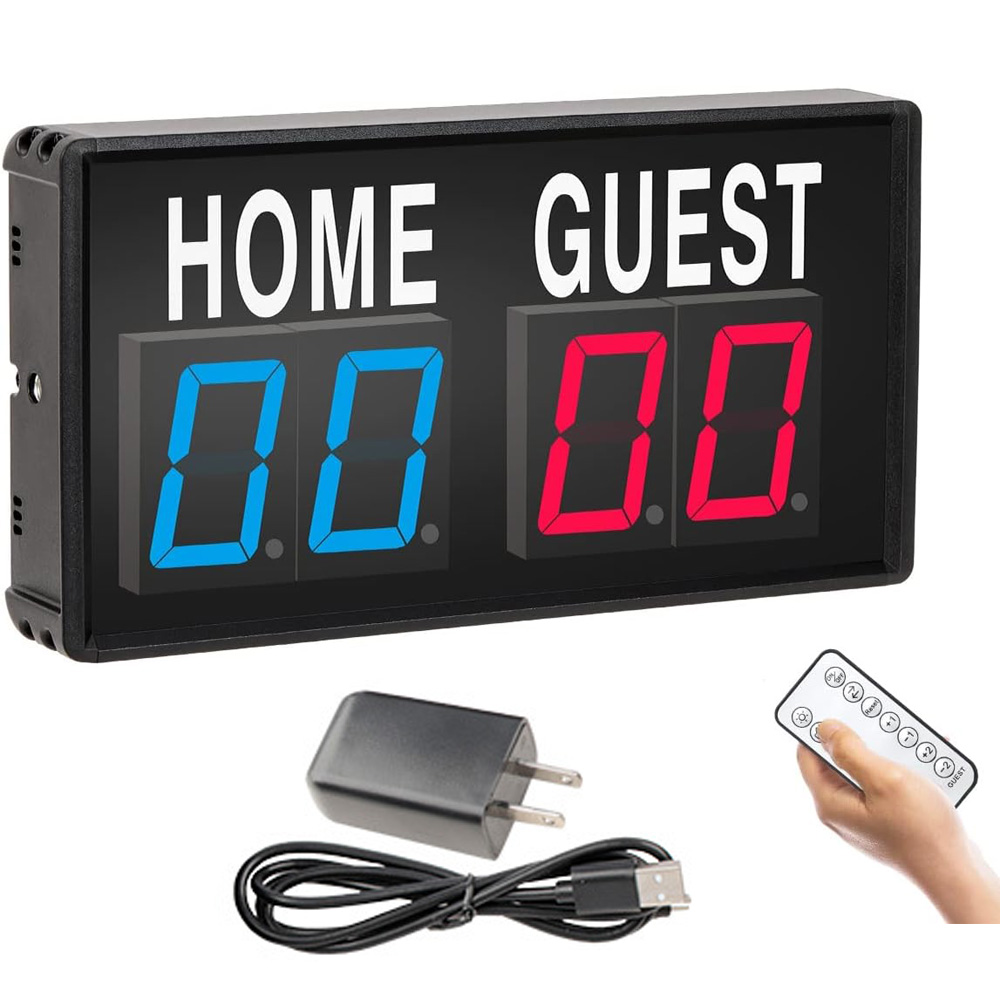 Portable 4 Digit LED Scoreboar - Table Tennis Scoring review and price
