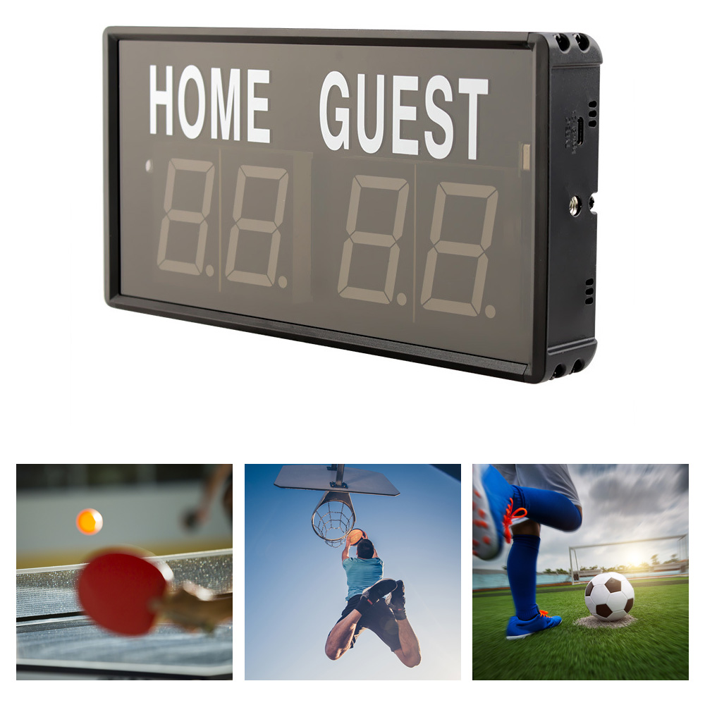 Portable 4 Digit LED Scoreboar - Table Tennis Scoring review and price
