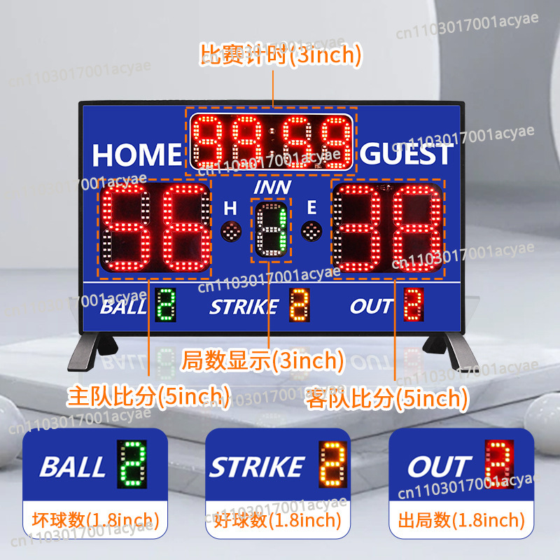 Sports game scoreboard, timing - Table Tennis Scoring review and price